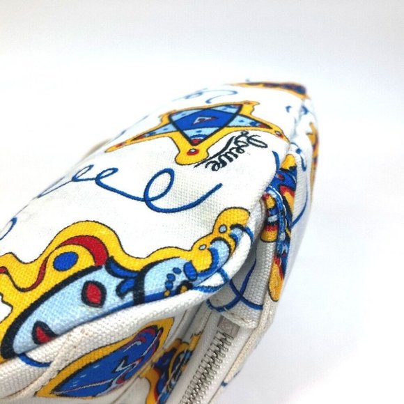 LOEWE anagram Waist Pouch Shoulder Bag PAULA'S IBIZA body bag White x Blue - Picture 2 of 16